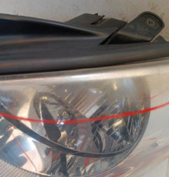 Optique avant principal gauche (feux)(phare) HYUNDAI GETZ Photo n°4