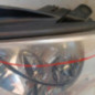 Optique avant principal gauche (feux)(phare) HYUNDAI GETZ