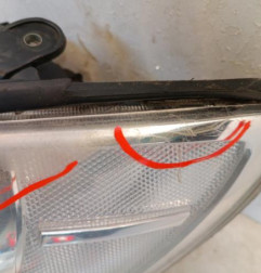 Optique avant principal gauche (feux)(phare) HYUNDAI GETZ Photo n°5
