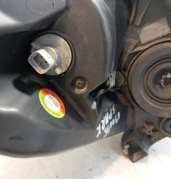 Optique avant principal gauche (feux)(phare) CHEVROLET SPARK Photo n°3