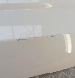 Pare choc arriere SKODA FABIA 3 Photo n°4