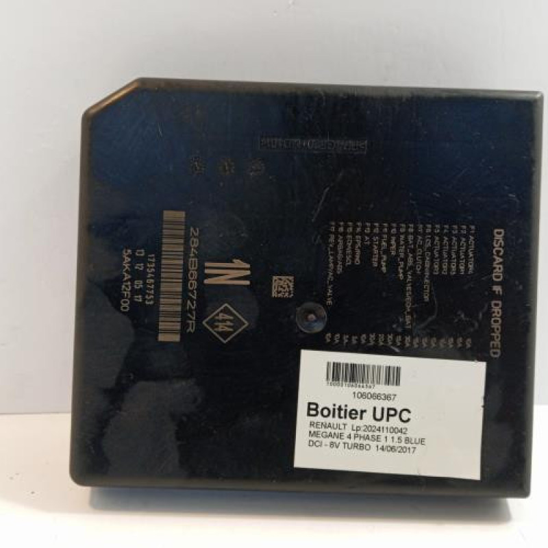 Boitier UPC RENAULT MEGANE 4 Boitier UPC RENAULT MEGANE 4
