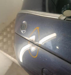 Pare choc arriere CITROEN C4 GRAND PICASSO 1 Photo n°3