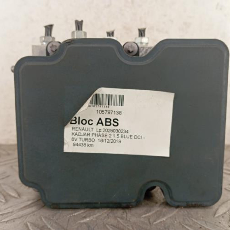 Bloc ABS (freins anti-blocage) RENAULT KADJAR Bloc ABS (freins anti-blocage) RENAULT KADJAR