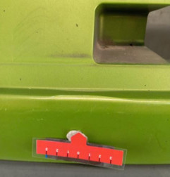 Pare choc arriere CITROEN C3 2 Photo n°5