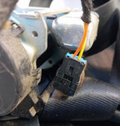 Ceinture avant droit FIAT SCUDO 2 Photo n°3