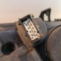 Optique avant principal gauche (feux)(phare) PEUGEOT 307