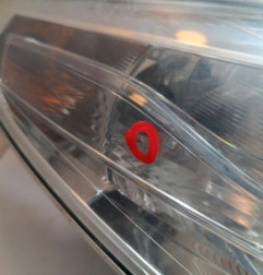 Optique avant principal droit (feux)(phare) RENAULT MEGANE 3