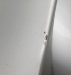 Pare choc arriere RENAULT SCENIC 3 Photo n°7