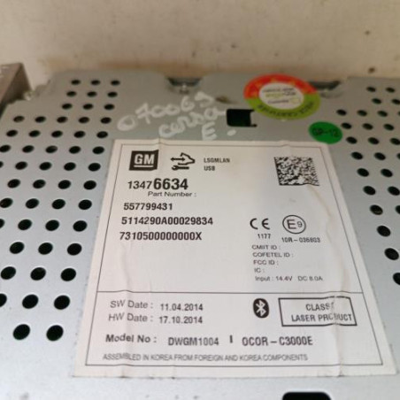 Autoradio d'origine OPEL CORSA E