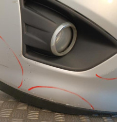 Pare choc avant FORD C-MAX 2 Photo n°5