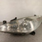 Optique avant principal gauche (feux)(phare) PEUGEOT 307