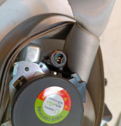 Ceinture avant droit RENAULT SCENIC 3 Photo n°3