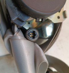Ceinture avant gauche RENAULT SCENIC 3 Photo n°4
