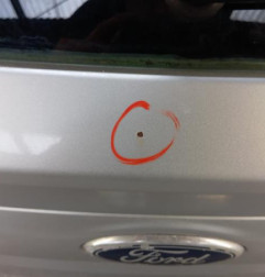 Malle/Hayon arriere FORD C-MAX 2
