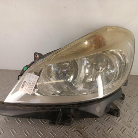 Optique avant principal gauche (feux)(phare) RENAULT CLIO 3 Photo n°1