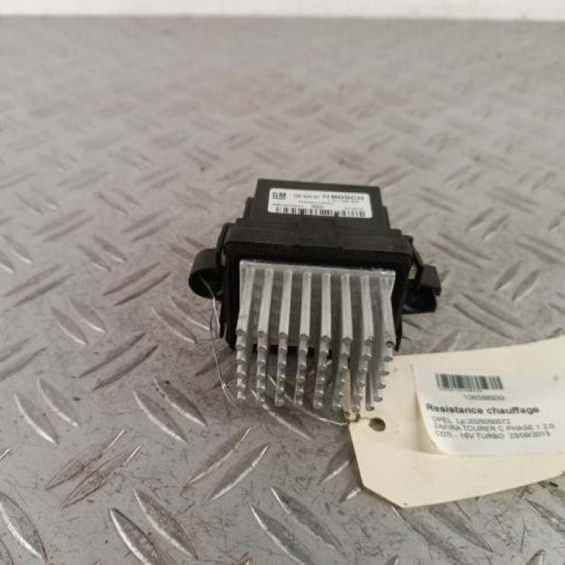 Resistance chauffage OPEL ZAFIRA TOURER C Resistance chauffage OPEL ZAFIRA TOURER C