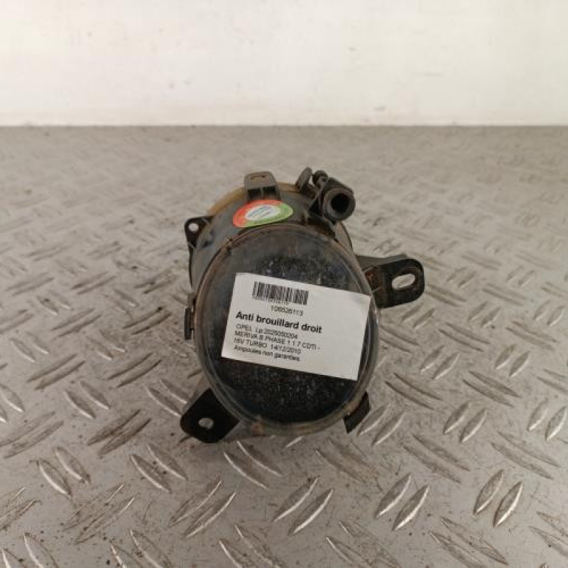 Anti brouillard droit (feux) OPEL MERIVA B