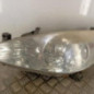 Optique avant principal gauche (feux)(phare) PEUGEOT 307