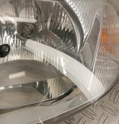 Optique avant principal gauche (feux)(phare) RENAULT MEGANE 1 Photo n°5
