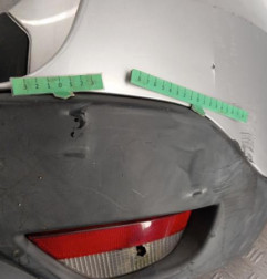 Pare choc arriere RENAULT SCENIC 3