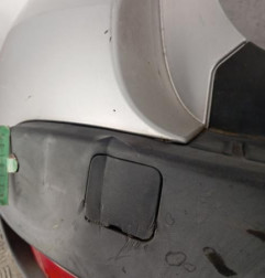 Pare choc arriere RENAULT SCENIC 3 Photo n°3