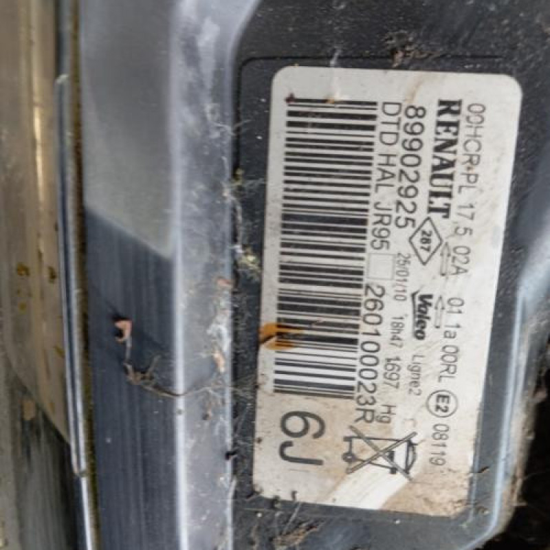 Optique avant principal droit (feux)(phare) RENAULT SCENIC 3