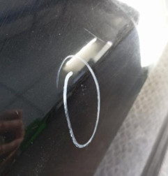 Porte arriere gauche RENAULT MEGANE 3 Photo n°6