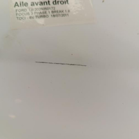 Aile avant droit FORD FOCUS 3