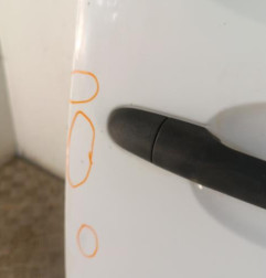 Porte avant droit RENAULT KANGOO 2