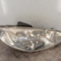 Optique avant principal droit (feux)(phare) PEUGEOT 206