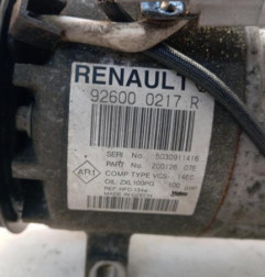 Compresseur clim RENAULT CLIO 4 Photo n°5