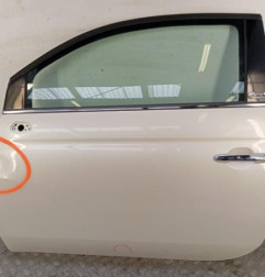 Porte avant gauche FIAT 500 2 Photo n°1