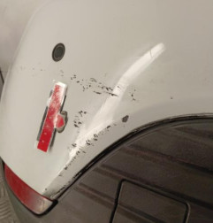 Pare choc arriere RENAULT CLIO 4 Photo n°5