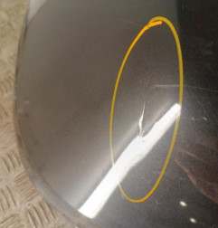 Pare choc arriere RENAULT MODUS Photo n°3