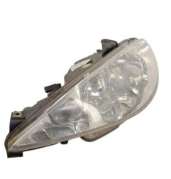 Optique avant principal gauche (feux)(phare) PEUGEOT 206