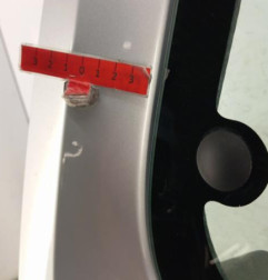Porte laterale gauche RENAULT KANGOO 2