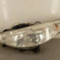 Optique avant principal gauche (feux)(phare) PEUGEOT 207