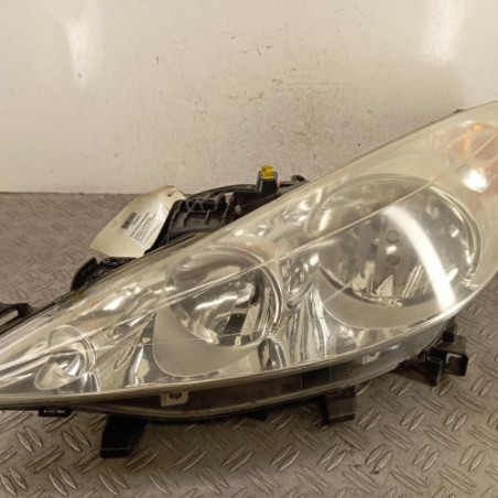 Optique avant principal gauche (feux)(phare) PEUGEOT 207