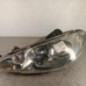 Optique avant principal gauche (feux)(phare) PEUGEOT 206