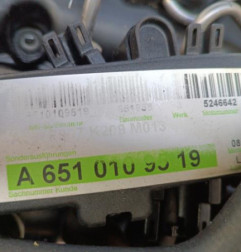 Moteur MERCEDES SPRINTER 3 Photo n°6