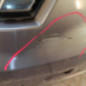 Pare choc avant RENAULT MEGANE 2