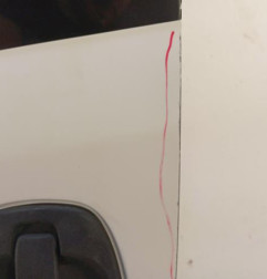 Porte avant gauche FIAT DOBLO 2 Photo n°3