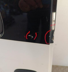Porte laterale droit FIAT DOBLO 2 Photo n°3