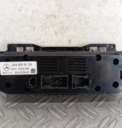 Commande chauffage MERCEDES CLASSE GLK 204