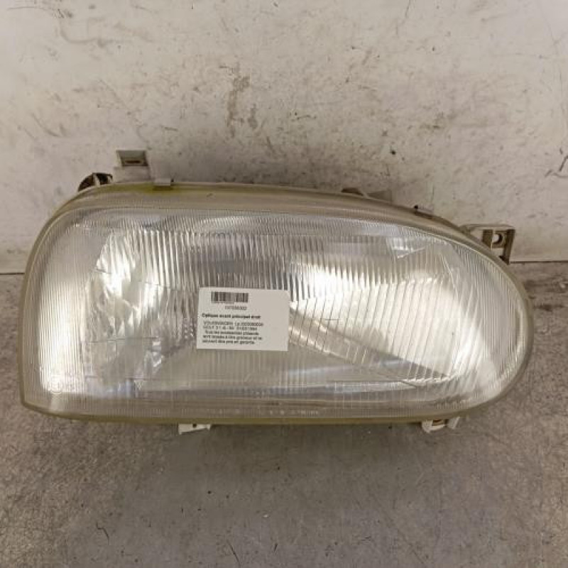 Optique avant principal droit (feux)(phare) VOLKSWAGEN GOLF 3