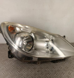 Optique avant principal droit (feux)(phare) OPEL CORSA D Photo n°1