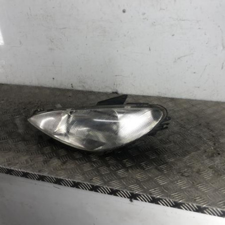 Optique avant principal gauche (feux)(phare) PEUGEOT 206