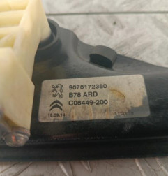 Leve vitre electrique arriere droit CITROEN C4 GRAND PICASSO 2 Photo n°3