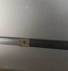 Porte avant gauche RENAULT CLIO 3 Photo n°5